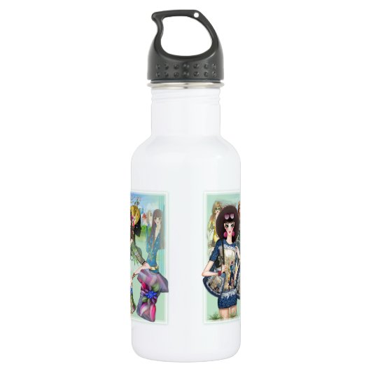Mode-expressies Waterfles (Achterkant)