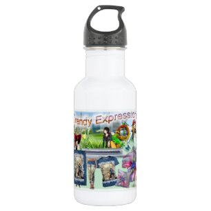 Mode-expressies Waterfles