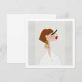 Mode fantastisch voelen feestdagenkaart (Voorkant / Achterkant)