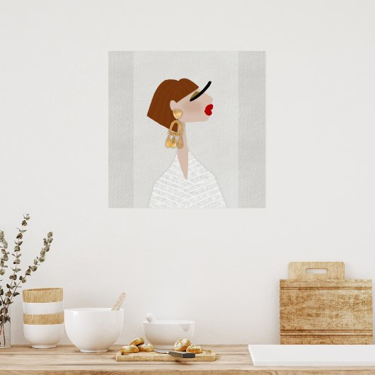 Mode fantastisch voelen poster (Keuken)