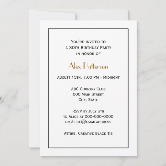 mode Fashionable Dames die Golf spelen Kaart (Achterkant)