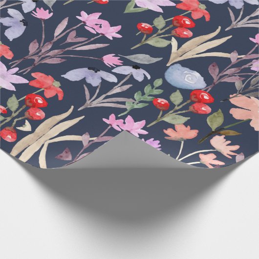 Mode flesvormig vlakpatroon cadeaupapier (Hoek)