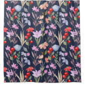 Mode flesvormig vlakpatroon douchegordijn (Voorkant)