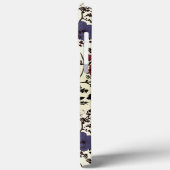 Mode Floral Hoesje-Mate iPhone Case (Achterkant / Links)