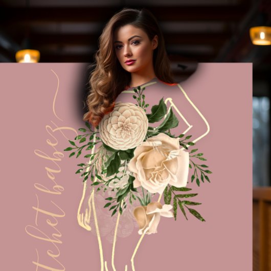 Mode Floral Roos Logo QR Stylist Body Visitekaartje