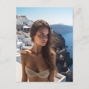 Mode fotografie grieks briefkaart