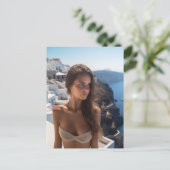 Mode fotografie grieks briefkaart (Staand voorkant)