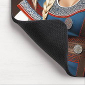 Mode fotografie: leg de Viking chic vast met Muismat (Hoek)