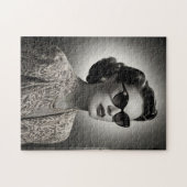 Mode Fotopuzzel - Retro Style Jigsaw Legpuzzel (Horizontaal)