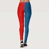 Mode Franse vlag koelen Leggings (Achterkant)