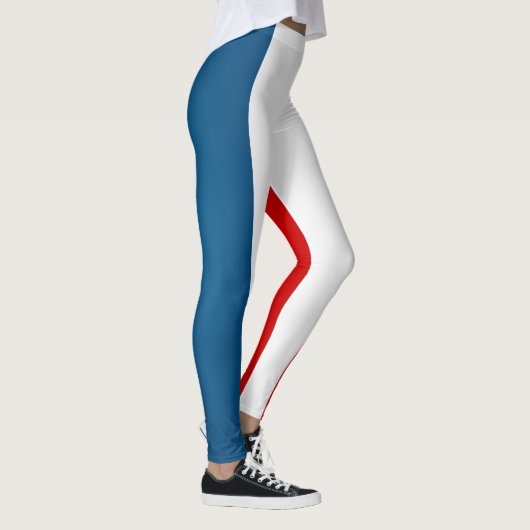 Mode Franse vlag koelen Leggings (Rechts)