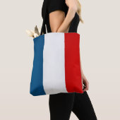 Mode Franse vlag koelen Tote Bag (Dichtbij)