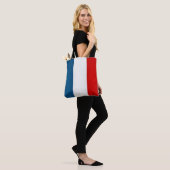 Mode Franse vlag koelen Tote Bag (Op model)