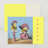 Mode Funny ~ Briefkaart / Uitnodigingen 4,25 x 5,6 (Voorkant / Achterkant)