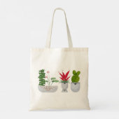 Mode "Gardening Lover" Tote Bag (Achterkant)