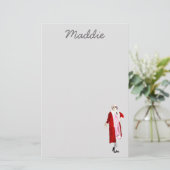  mode, geblazen in de twintigste briefpapier (Staand voorkant)