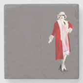  mode, geblazen in de twintigste stenen onderzetter (Voorkant)