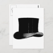  Mode Gentleman Top Hat Briefkaart (Voorkant / Achterkant)