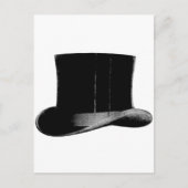  Mode Gentleman Top Hat Briefkaart (Voorkant)