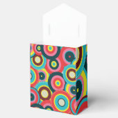 Mode Geometrische Vintage - Patroon Stijlvol Moder Bedankdoosjes (Geopend)