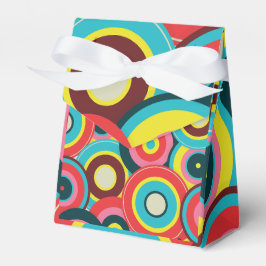 Mode Geometrische Vintage - Patroon Stijlvol Moder Bedankdoosjes