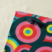 Mode Geometrische Vintage - Patroon Stijlvol Moder Strandlaken (In situ)