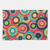 Mode Geometrische Vintage - Patroon Stijlvol Moder Theedoek (Horizontaal)