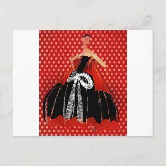 MODE GIRL BRIEFKAART (Voorkant)