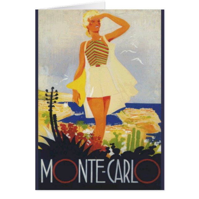 Mode Girl Monte Carlo Beach Travel (Voorkant)