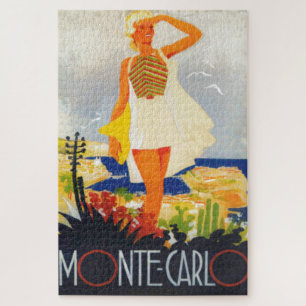 Mode Girl Monte Carlo Beach Travel Legpuzzel