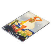 Mode Girl Monte Carlo Beach Travel Notitieboek (Linkerzijde)