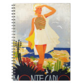 Mode Girl Monte Carlo Beach Travel Notitieboek (Voorkant)