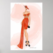 Mode Girl Print (Voorkant)