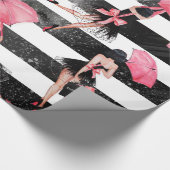 Mode girly cadeaupapier (Hoek)