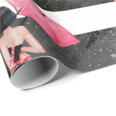 Mode girly cadeaupapier (Rol Hoek)