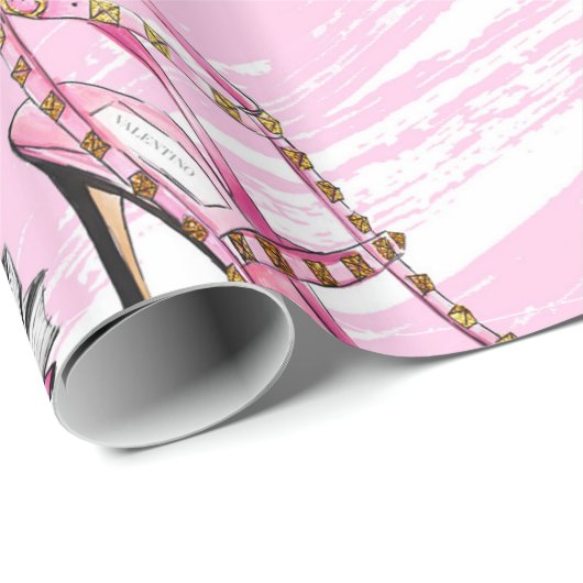 Mode girly cadeaupapier (Rol Hoek)