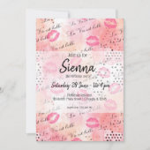 Mode girly kaart (Voorkant)