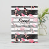 Mode girly kaart (Staand voorkant)