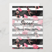 Mode girly kaart (Voorkant / Achterkant)