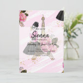 Mode girly kaart (Staand voorkant)