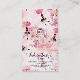 Mode girly visitekaartje