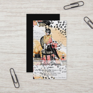 Mode girly visitekaartje