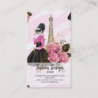 Mode girly visitekaartje