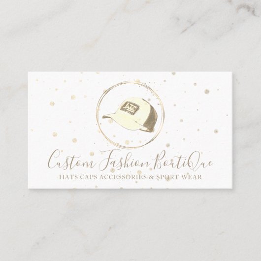 Mode Gold Store Pet Sport Pet Boutique Visitekaartje (Voorkant)