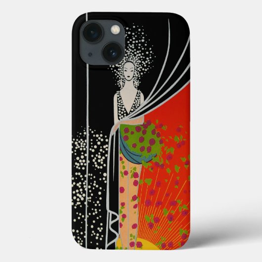 Mode gordijn ~ iPad plastic 2/3/4 Hoesje (Achterkant)