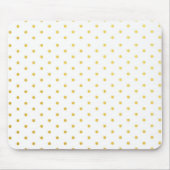 Mode goudpolka-punten muismat (Voorkant)