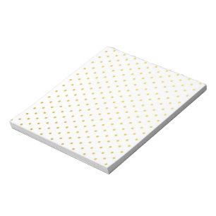 Mode goudpolka-punten notitieblok