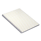 Mode goudpolka-punten notitieboek (Rechterzijde)