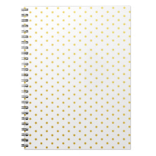 Mode goudpolka-punten notitieboek