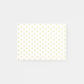 Mode goudpolka-punten post-it® notes (Voorkant)